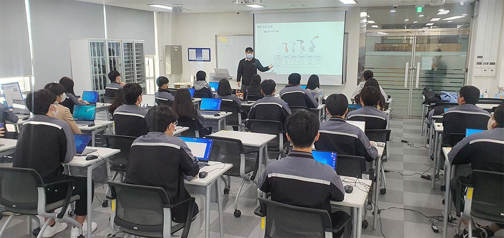 [교육활동] 산업용 ABB 로봇 실습 교육!